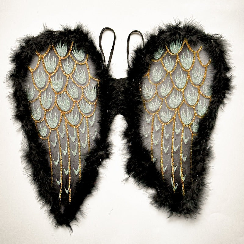 Alas de mariposa night plumas
