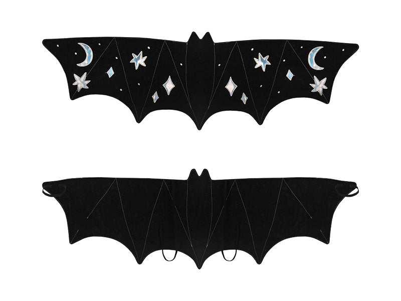 Alas De Murciélago Negras Para Disfraz – Accesorio Ligero De 80 Cm Para Cosplay, Halloween Y Fiestas Temáticas