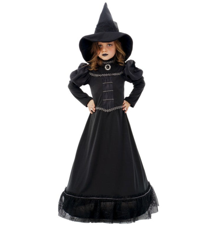 Disfraz bruja elegante con sombrero – La Fiesta de Olivia