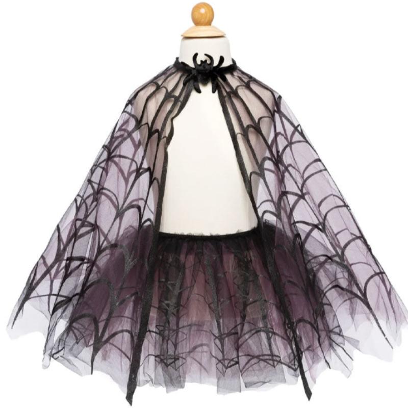 Capa Negra Con Capucha De Terciopelo Para Halloween - Disfraz Unisex De Bruja, Vampiro O Medieval - Tallas S, M, L Con Cordón Ajustable