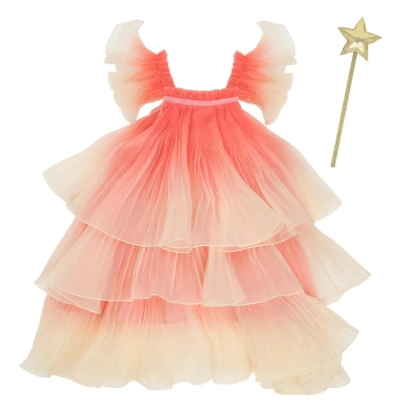 sachin and babi light blue dress Fall Fairy Costume Forest Woodland Autumn Fairy Tutu Dress Up Maple Le   Woodland Gatherer