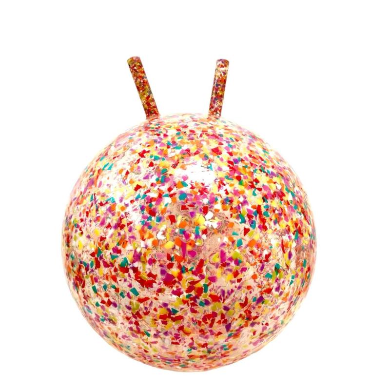 Pelota saltarina confetti multicolor – La Fiesta de Olivia