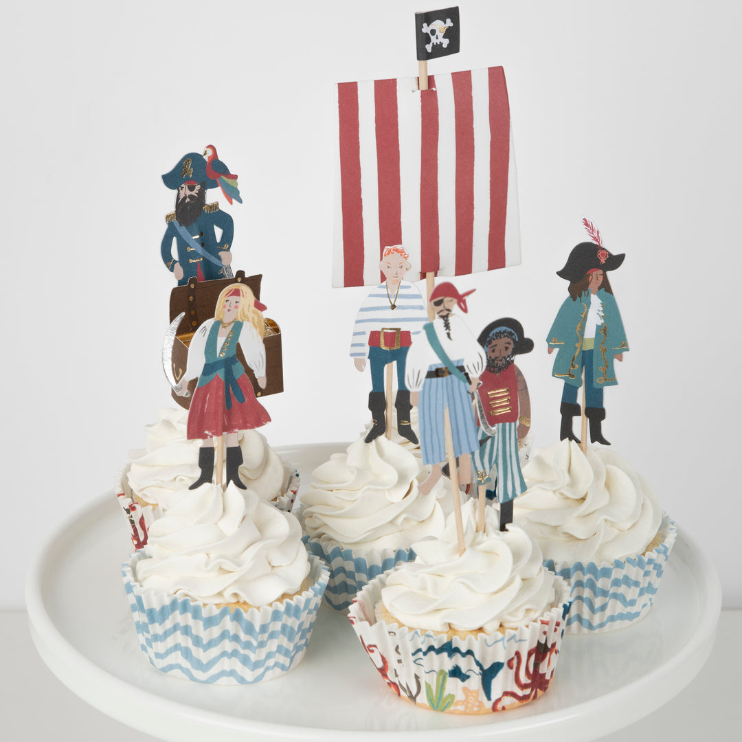 Cupcake kit Pirate Ship