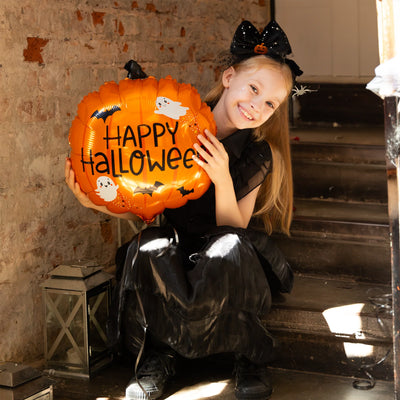Globo foil calabaza Happy Halloween