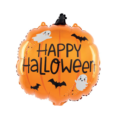 Globo foil calabaza Happy Halloween