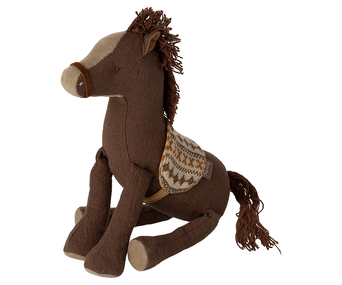 Caballo tela Maileg Pequeño