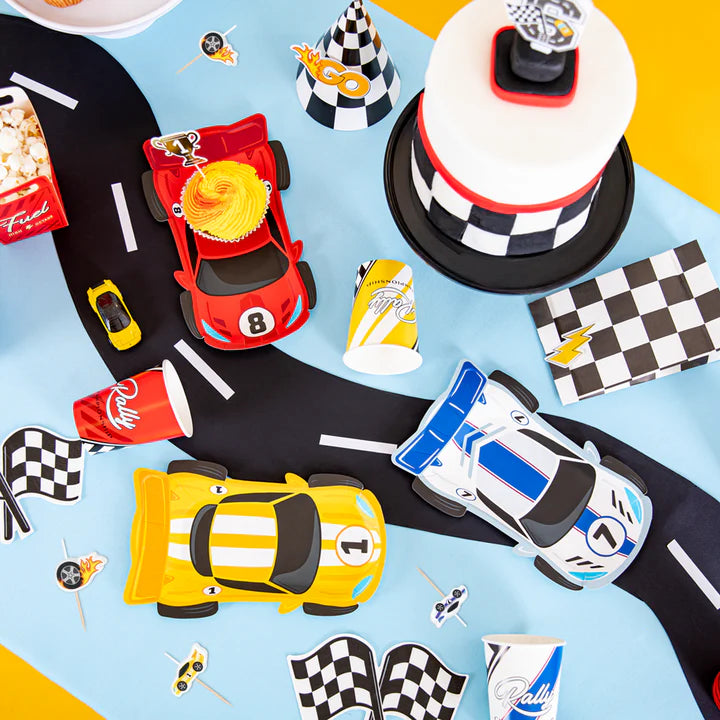 Velas coches de carreras / 5 uds. – La Fiesta de Olivia