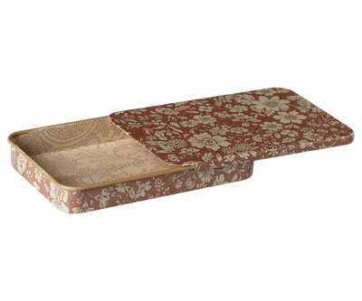 Caja metal con tapa corredera Blossom Rosa