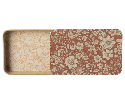 Caja metal con tapa corredera Blossom Rosa