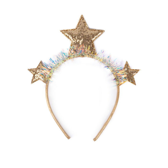 Diadema de Estrellas Brillantes Navidad
