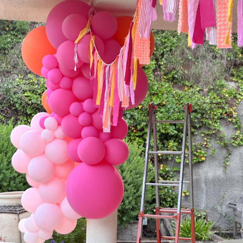 SOFT balloon garland assembled<br> (only Barcelona and Madrid)