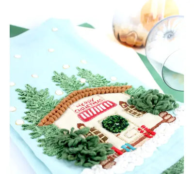 Christmas kitchen towel