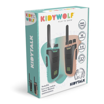 KIDYTALK Natural y Cian