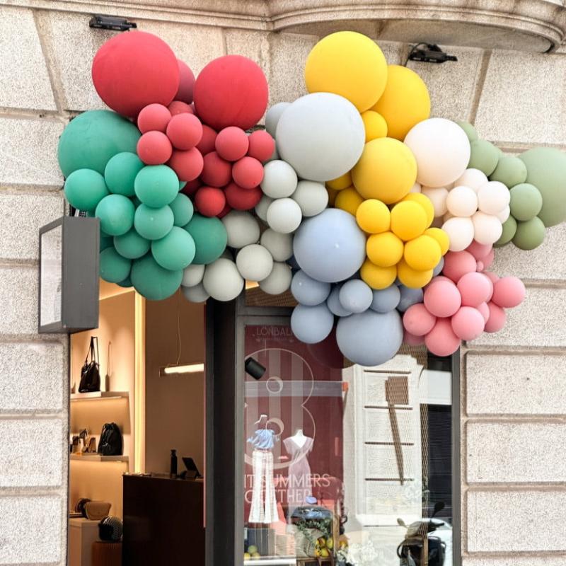 SOFT balloon garland assembled<br> (only Barcelona and Madrid)