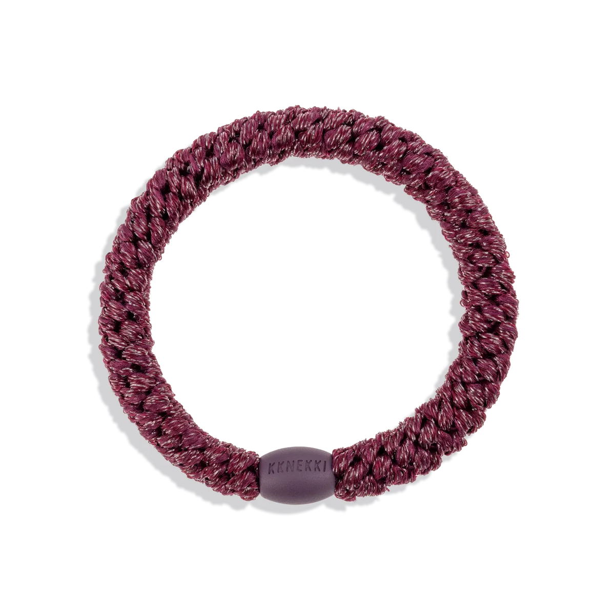 Goma de pelo kknekki berry glitter