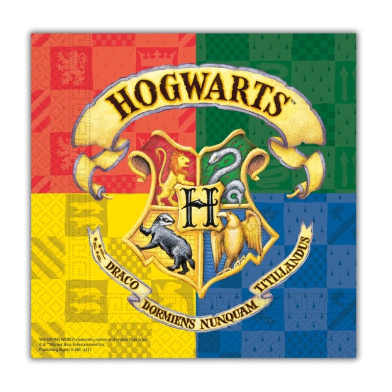 Harry Potter Hogwarts Napkin