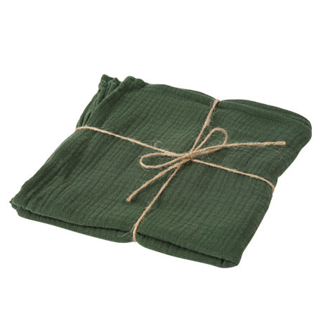 Servilletas de bambúla verde bosque/ 4 uds.