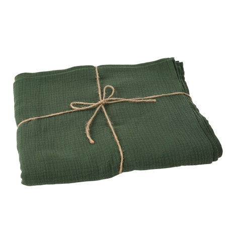 Mantel de bambúla verde