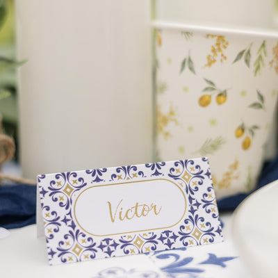 Marcasitio azul Dolce Vita 10 uds.