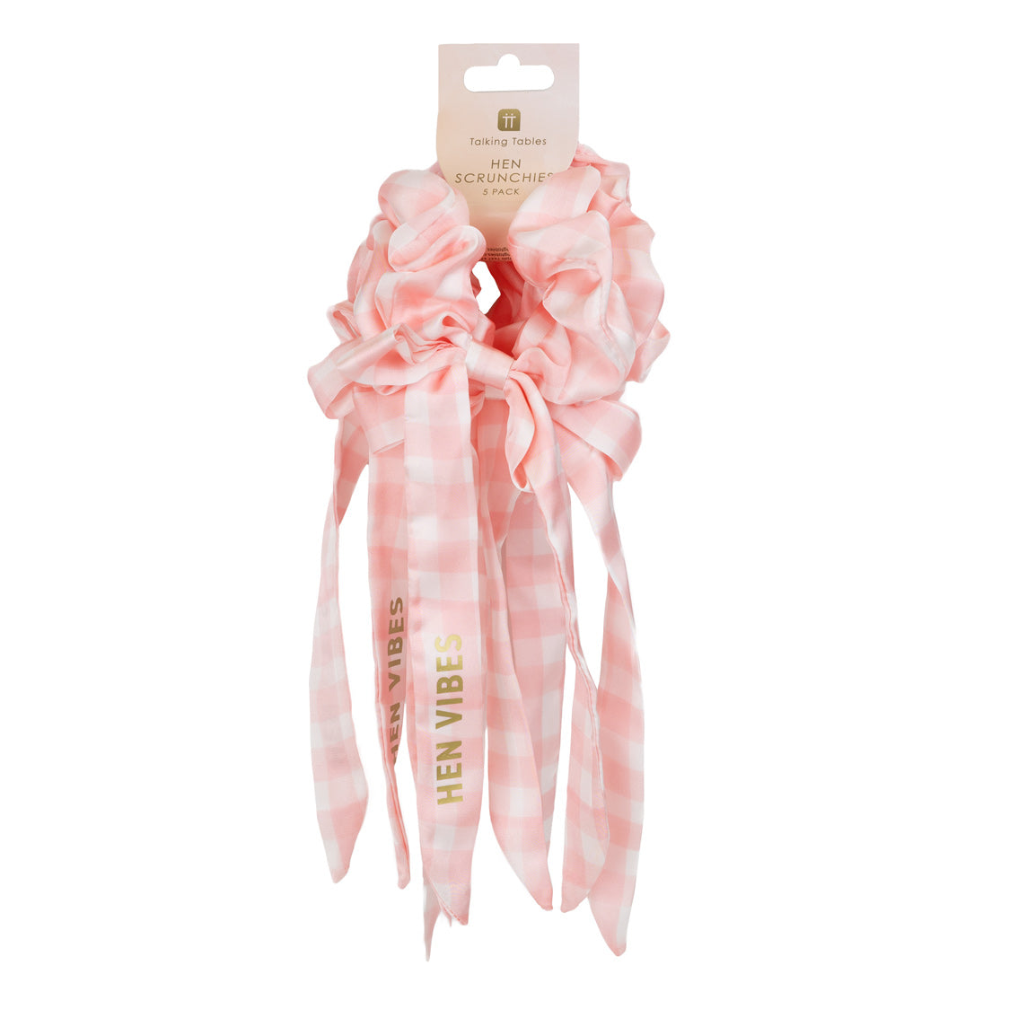 Coleteros para el pelo Hen Vibes / 5 uds.