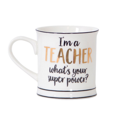 Caneca de cerâmica Professora e Professora