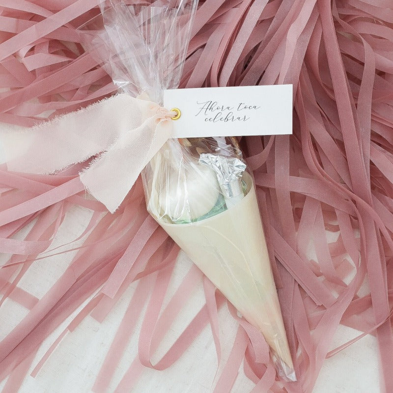 Cono cotillón Ahora toca celebrar – La Fiesta de Olivia