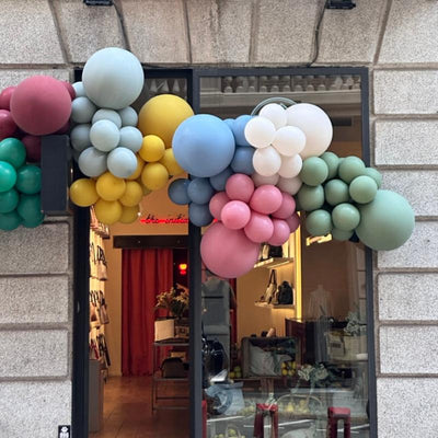 SOFT balloon garland assembled<br> (only Barcelona and Madrid)