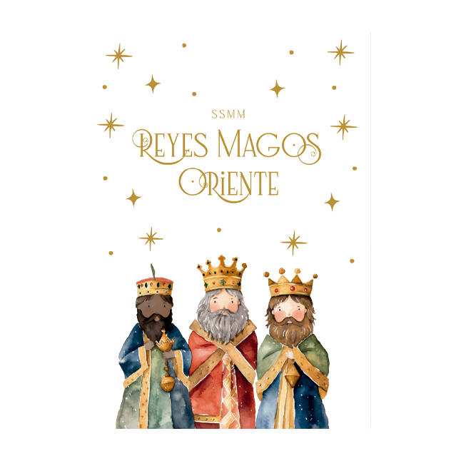 Balões personalizados de Três Reis Magos e grinalda