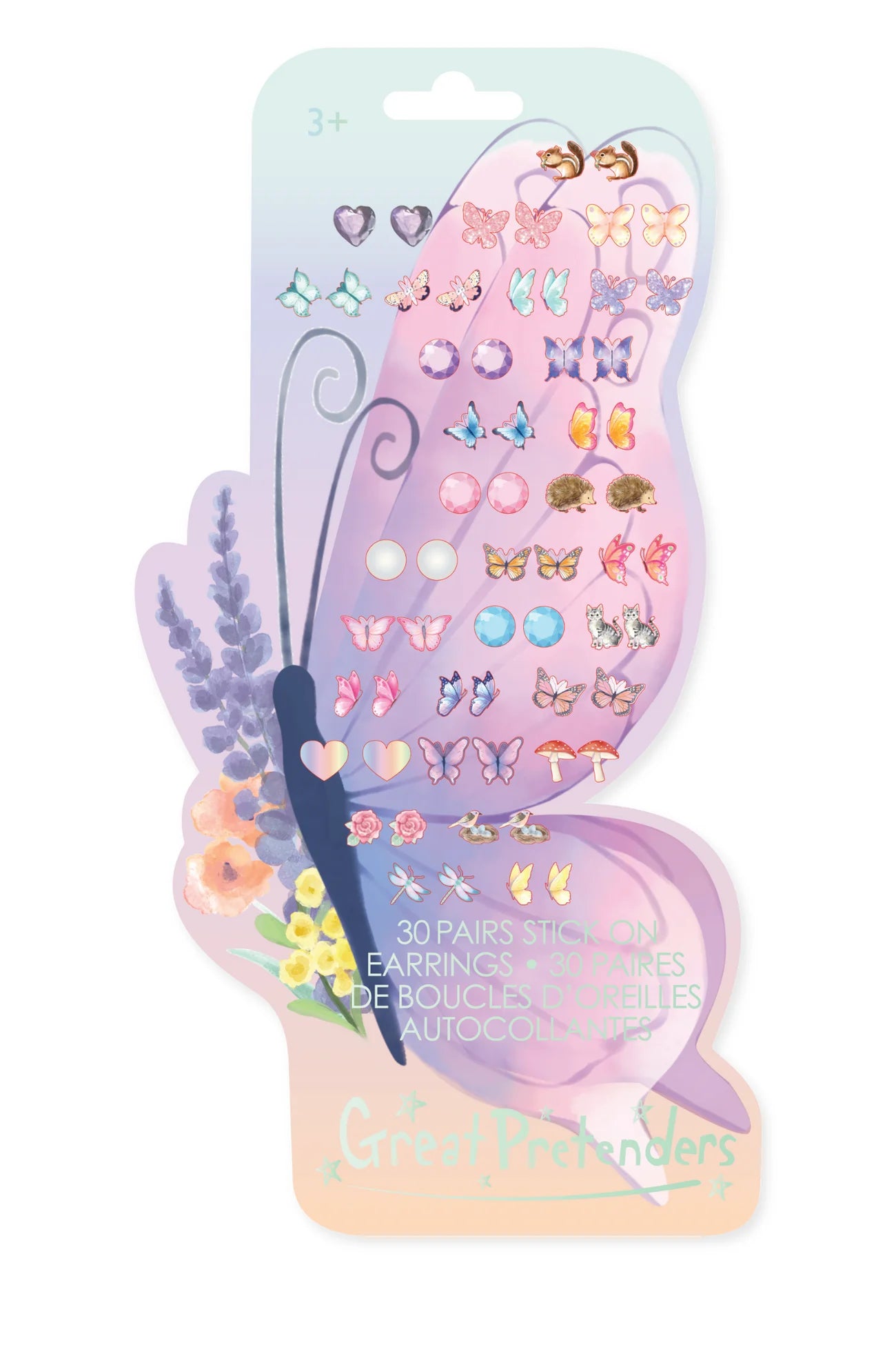 Stickers pendientes mariposa