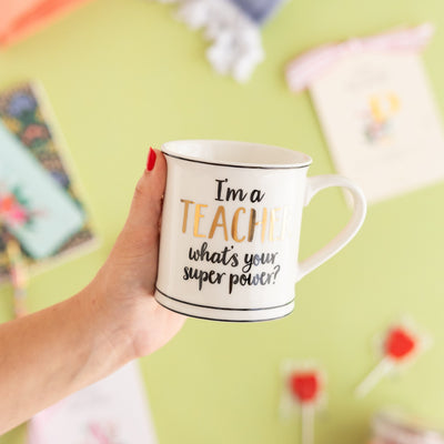 Personalized teacher gift Flowers &amp; Mug *Limited Edition*