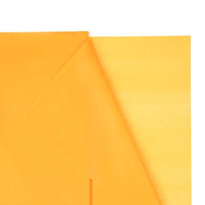 Mantel reutilizable plástico naranja claro basic