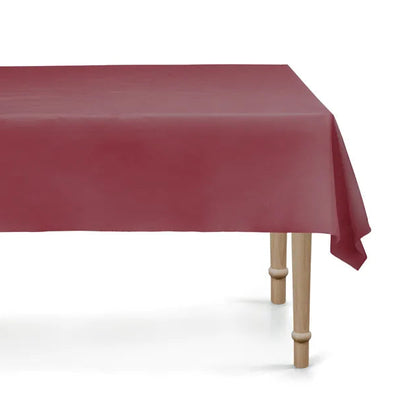 Mantel reutilizable plástico burgundy basic