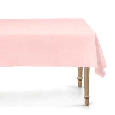 Mantel reutilizable plástico rosa claro basic