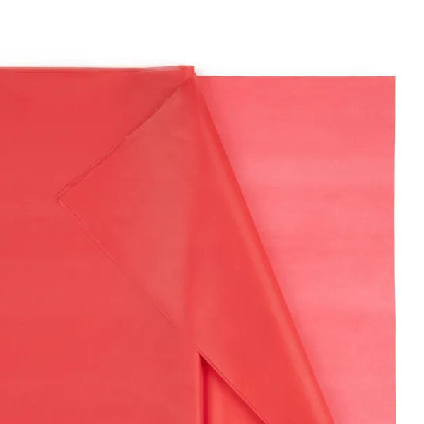 Mantel reutilizable plástico rojo basic