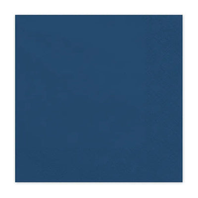 Guardanapos de papel azul escuro / 20 unidades.