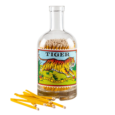 Caixa de fósforos Tiger longos
