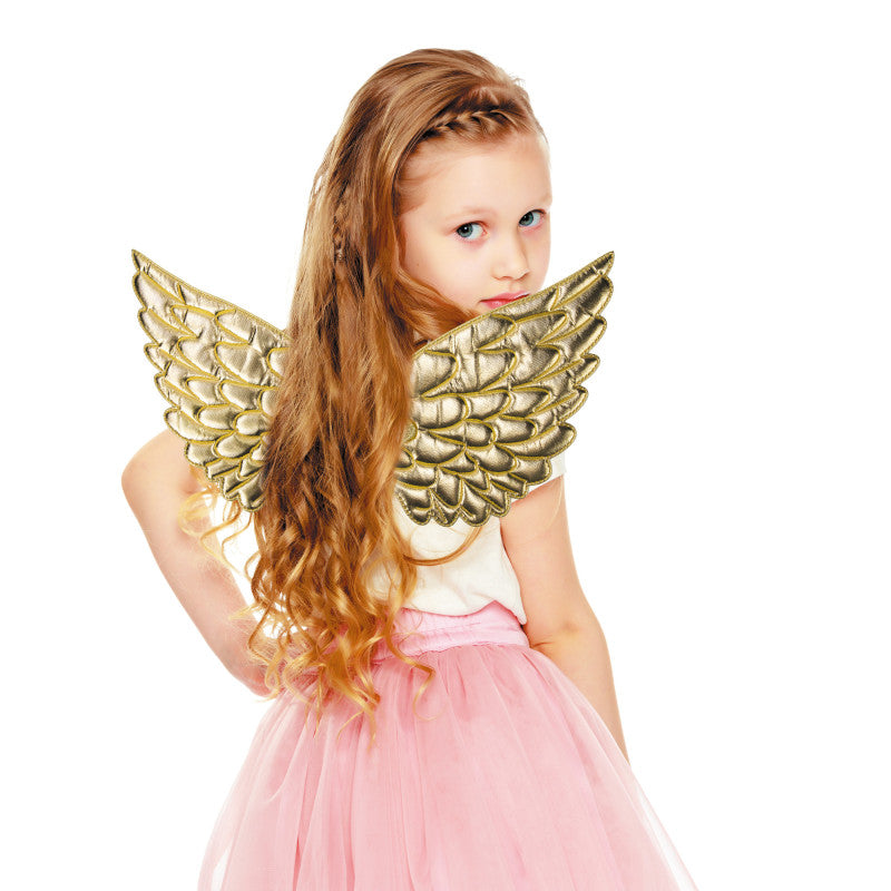 Gold fantasy wings
