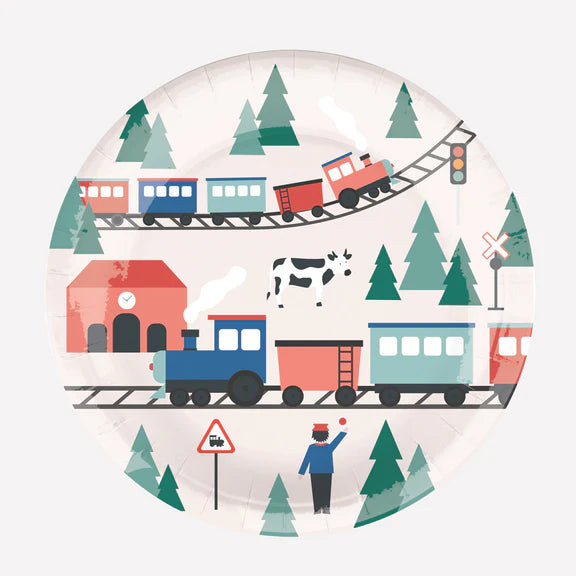 ECO train print plates / 8 pcs.