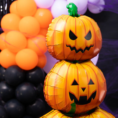 Globo de suelo foil calabazas de Halloween