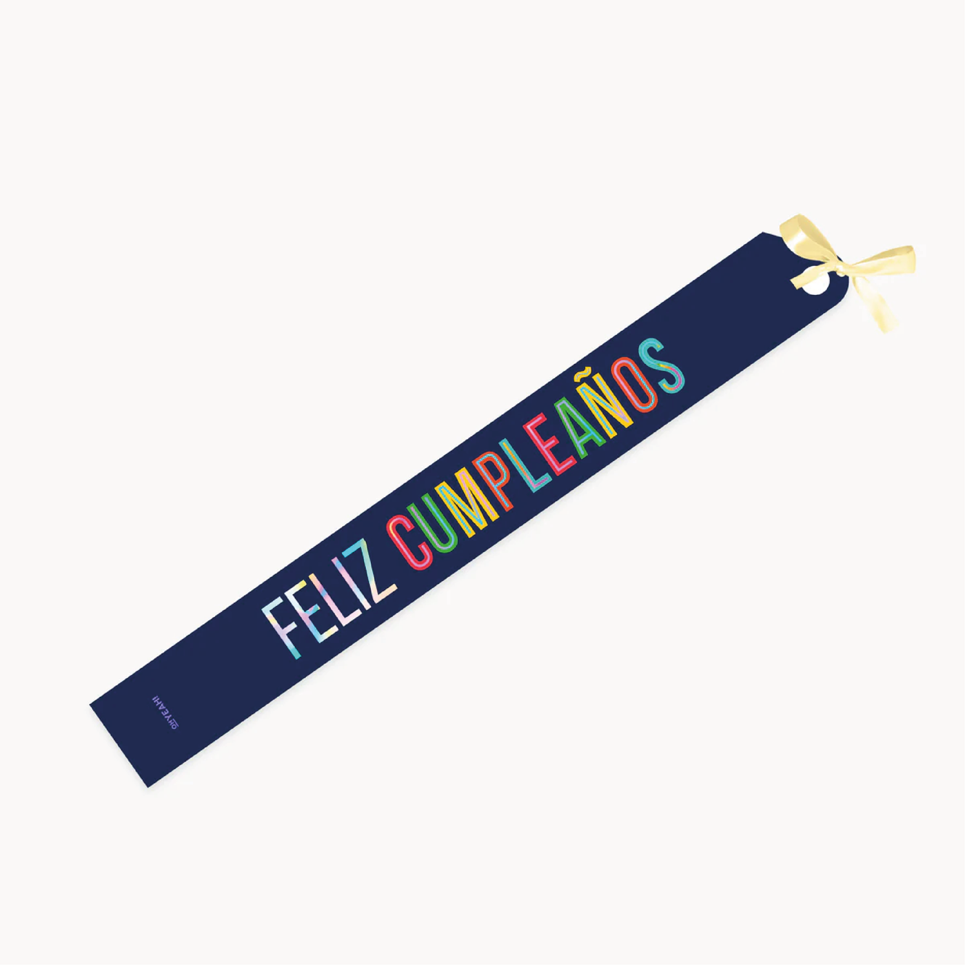 Banda multicolor Feliz Cumpleaños