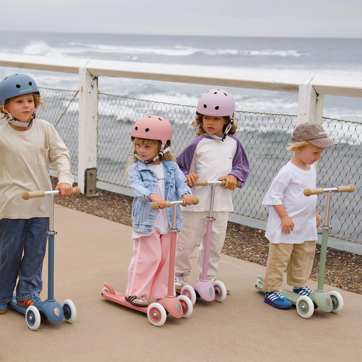 Patinete Banwood Eco Depp Sea