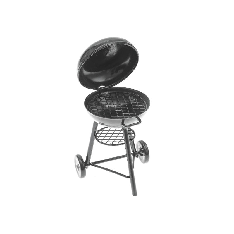 Barbacoa de metal miniatura