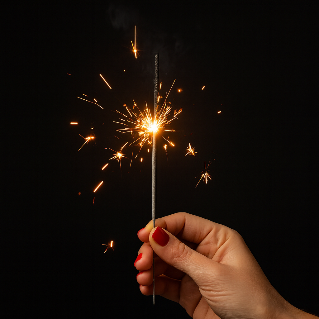 Bengalas estrelinhas básicas / 12 unidades