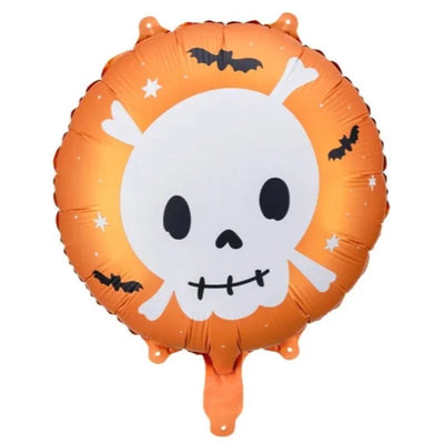 Foil balloon Clavera SKULL halloween