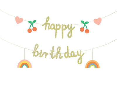 Guirnalda Happy B-day Cherrys