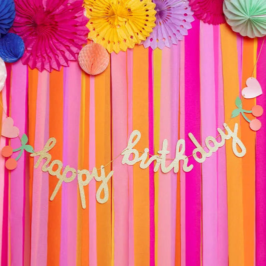 Guirnalda Happy B-day Cherrys