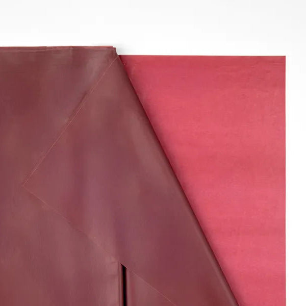 Mantel reutilizable plástico burgundy basic