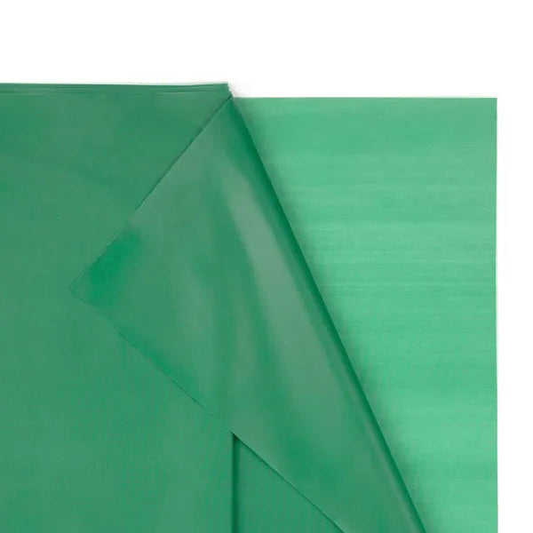 Mantel reutilizable plástico verde esmeralda basic