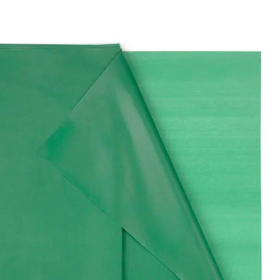 Mantel reutilizable plástico verde esmeralda basic