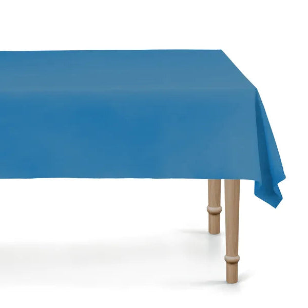 Mantel reutilizable plástico azul marino basic